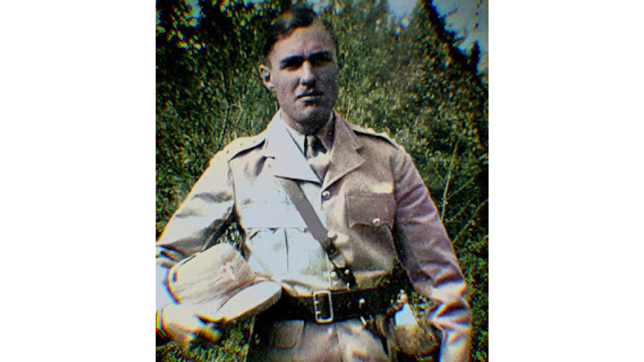 British Officer William Brown