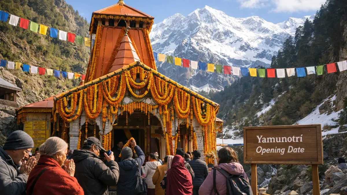 Yamunotri opening date